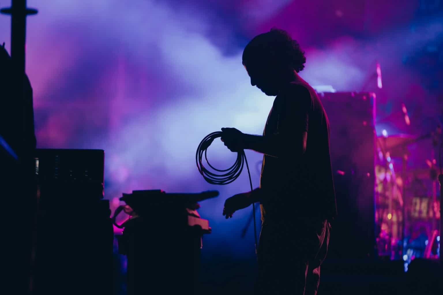 Stage worker providing Audio and Visual Production for Good Company Entertainment Group in Edmonton
